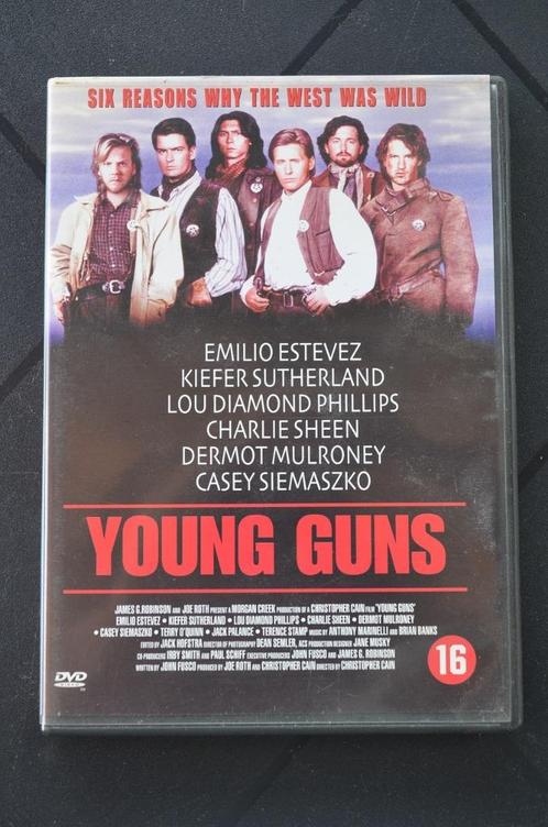 Young guns, Cd's en Dvd's, Dvd's | Avontuur, Gebruikt, Vanaf 16 jaar, Ophalen of Verzenden