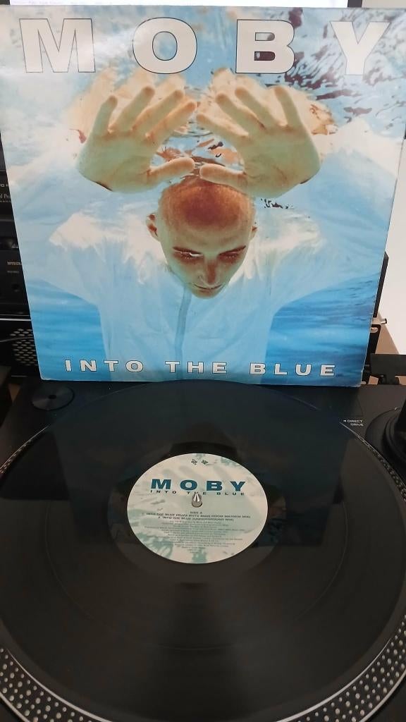 Moby – Into The Blue 12"RETROVINYL, Cd's en Dvd's, Vinyl | Dance en House, Techno of Trance, 12 inch, Ophalen of Verzenden