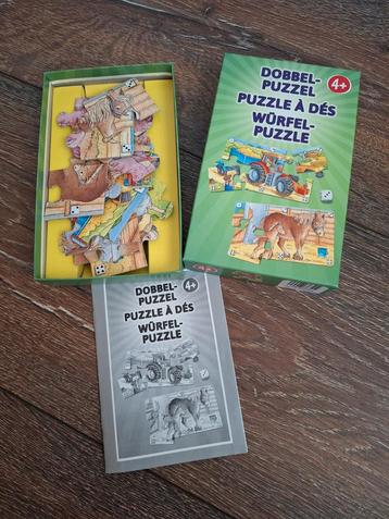 Dobbel-puzzel-spel, Enlèvement, Comme neuf