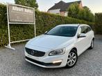 VOLVO V60. 1.6 DIESEL 84.KW. EURO 5. GPS. AUTOMATIQUE, Auto's, Euro 5, Zwart, 110 g/km, Wit