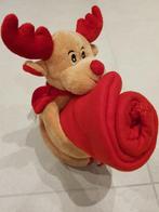 Jouet en peluche en forme de renne avec couverture polaire, Enlèvement ou Envoi, Comme neuf