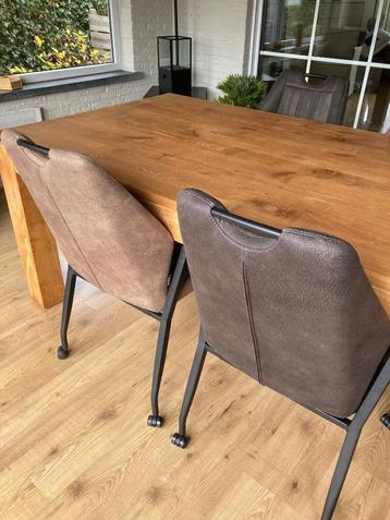 6x stoel NIEUW met wieltjes beschikbaar voor biedingen
