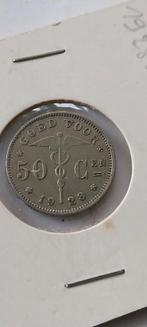 50 cent 1928 vlaams, Postzegels en Munten, Munten | België, Ophalen of Verzenden, Metaal, Losse munt