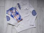 ★ M116 - Set trui + hemd Tommy Hilfiger, Kinderen en Baby's, Ophalen of Verzenden, Setje, Jongen, Tommy Hilfiger