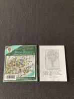 Patroon van een boompje voor te naaien met kralen op geperf, Hobby en Vrije tijd, Ophalen of Verzenden, Zo goed als nieuw, Handborduren