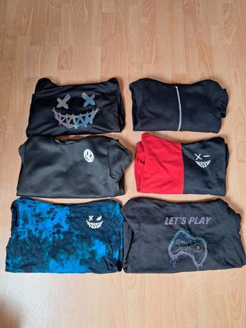 Lot 6 sweats à capuche beschikbaar voor biedingen