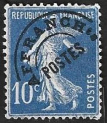 1 Postzegel Frankrijk 1932 Zaaister (egale achtergrond) beschikbaar voor biedingen
