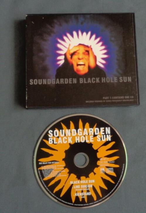 SOUNDGARDEN Soleil trou noir Partie 1 COMPACT PLUS CASE CD M, CD & DVD, CD Singles, Utilisé, Enlèvement ou Envoi