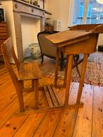 Schoolbankje, Huis en Inrichting, Bureaus, Ophalen, Zo goed als nieuw