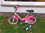 Kinderfiets eenhoorn, Ophalen, Zijwieltjes, Gebruikt, B-Twin