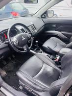 OUTLANDER 4X4 2009 7PL 2009 FULL OPTIONS 0471654764, Auto's, Mitsubishi, Outlander, Zwart, Leder, Bedrijf