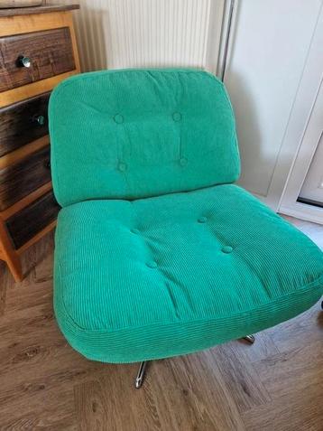 Draai relax fauteuil groen, nieuw! beschikbaar voor biedingen