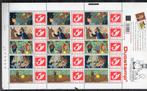 duostamps Tintin / Kuifje, Timbres & Monnaies, Timbres | Europe | Belgique, Enlèvement ou Envoi