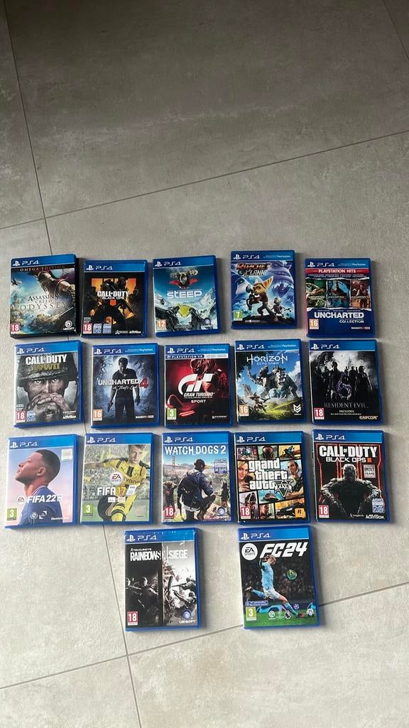 Ps4 spelletjes, Enlèvement, Comme neuf