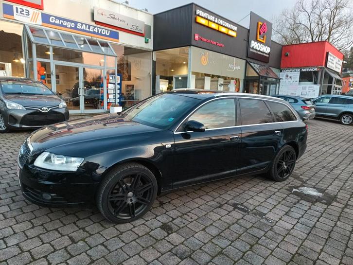 Audi A6 C6 Avant Quattro S-line 3.0 TDI V6 232 CV, Auto's, Audi, Particulier, A6, Open dak, Xenon verlichting, Leder, Ophalen
