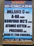 affiche TMF showcase  melanie c A-ha bomfunk mc's zillion, Verzamelen, Ophalen of Verzenden