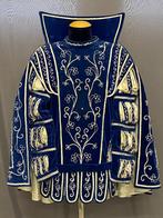 Blauw prinsenpak in goede staat, maat M, Kleding | Heren, Carnavalskleding en Feestkleding, Ophalen of Verzenden, Gedragen, Maat 48/50 (M)