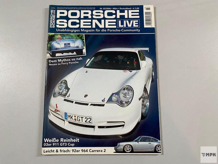 Porsche Scene Live Maart 2006 Duits, Boeken, Auto's | Folders en Tijdschriften, Gelezen, Ophalen of Verzenden