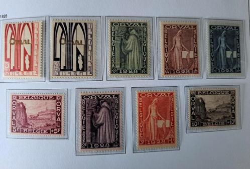 België 1ste Orval OBP 258-66 ** 1928, Postzegels en Munten, Postzegels | Thematische zegels, Postfris, Ophalen of Verzenden