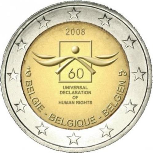 2 euro, €2 België 2008, Postzegels en Munten, Munten | België, Losse munt, Ophalen of Verzenden
