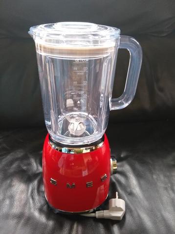 Mixeur SMEG BLF03RDEU rouge au look rétro - NOUVEAU 