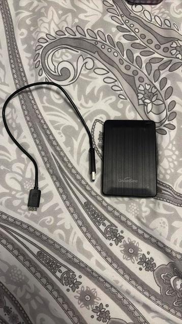 Harde shcijf union sine 500gb met usb kabel verbinden beschikbaar voor biedingen