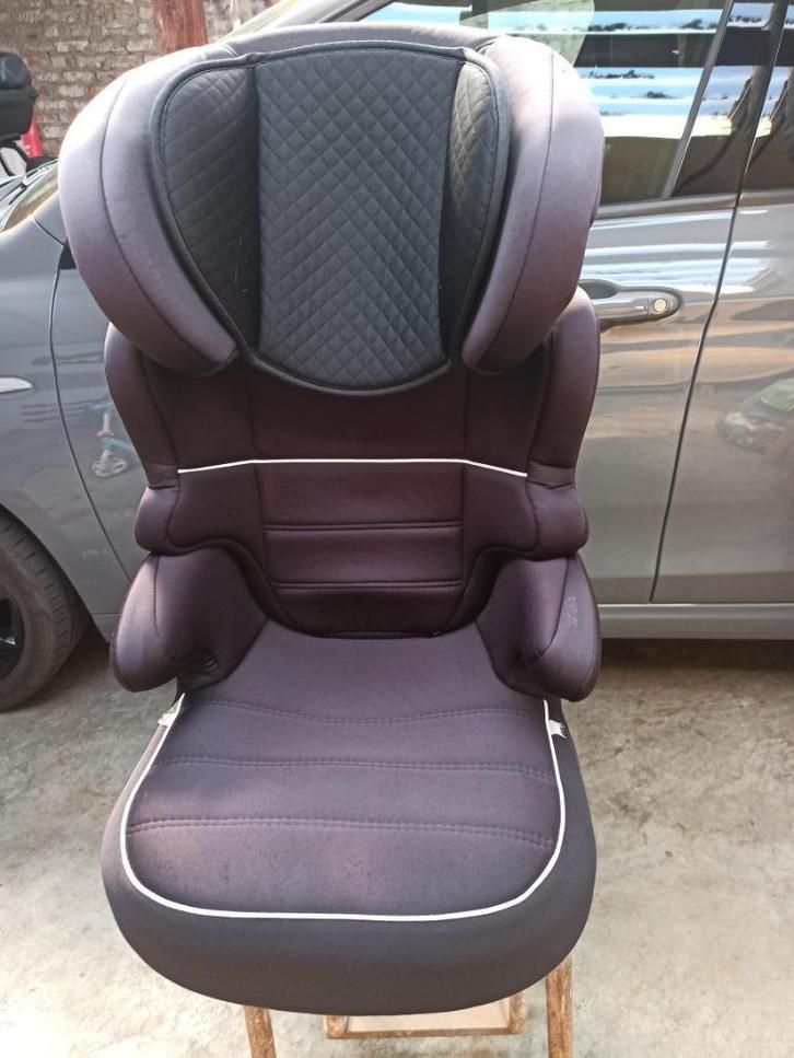 Zwarte autostoel met de autogordel, Kinderen en Baby's, Autostoeltjes, Gebruikt, 9 t/m 18 kg, Autogordel, Verstelbare rugleuning