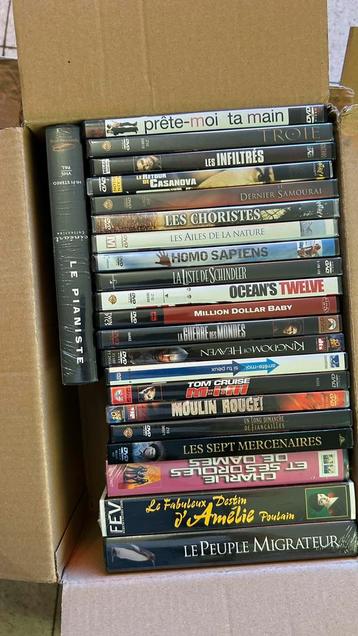  aLot de DVD + VHS – Films cultes et classiques beschikbaar voor biedingen