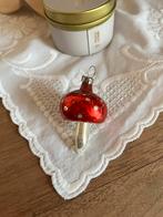 Boule de Noël champignon en verre ancienne, Divers, Noël, Enlèvement ou Envoi