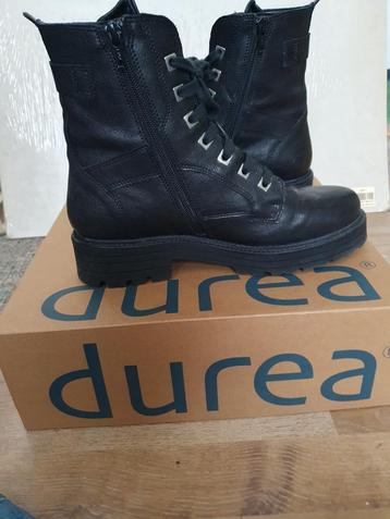 echt leren damesboots van Durea., Durea, Enlèvement ou Envoi, Comme neuf, Boots et Botinnes