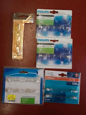 Halogeenlampen 500W en 150W beschikbaar voor biedingen