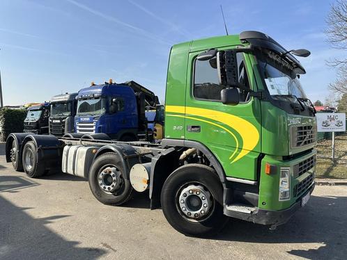 Volvo FM 340 8x2 CHASSIS (7m35) - LIFT+STEERING AXLE - MANUA, Auto's, Vrachtwagens, Bedrijf, Te koop, ABS, Elektrische ramen, Volvo
