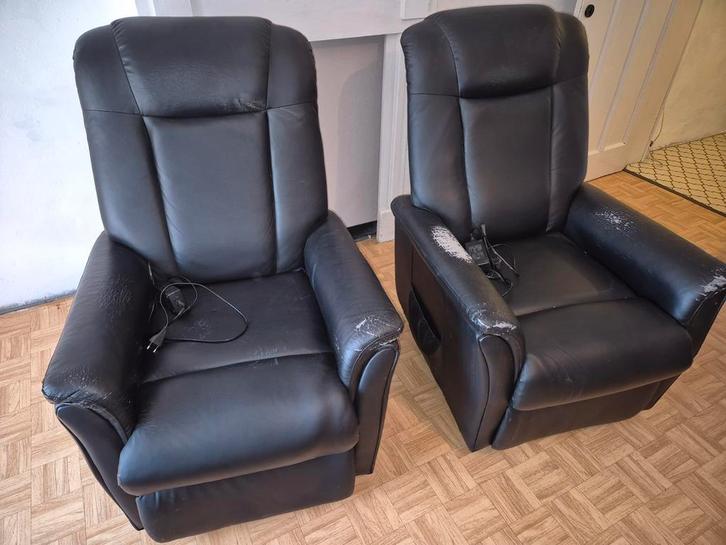 Relaxzetel met sta-op functie, Huis en Inrichting, Fauteuils, Gebruikt, Ophalen