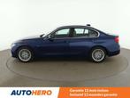 BMW 3 Serie 318 318i Luxury Line (bj 2016, automaat), Auto's, BMW, 4 deurs, Gebruikt, Leder, Grijs