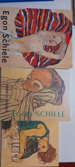 3 boeken Egon Schiele, Ophalen of Verzenden