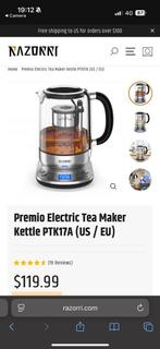 Tea maker kettle, Enlèvement ou Envoi, Comme neuf, Inox ou Chrome