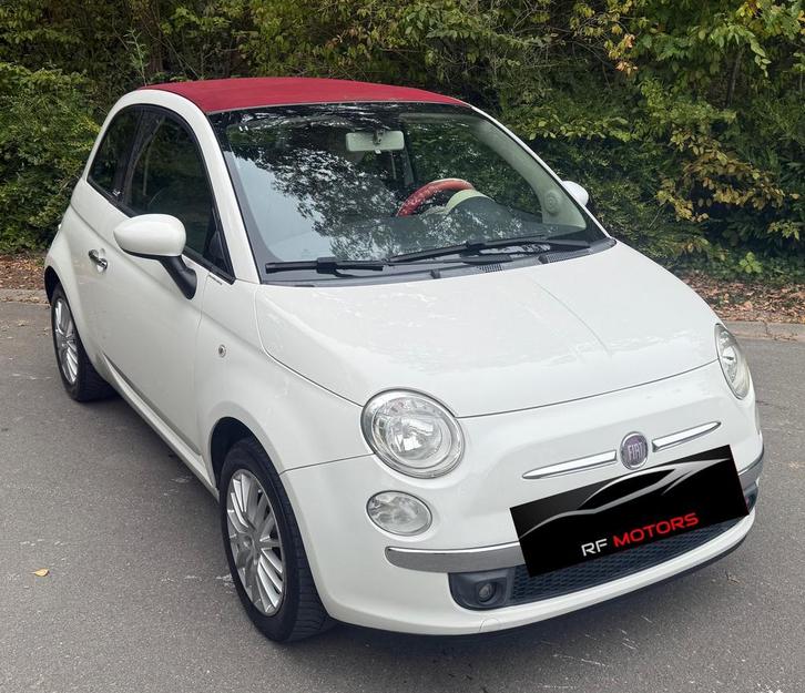MAGNIFIQUE FIAT 500 CABRIOLET/1.4 ESSENCE/CLIM/GARANTIE 12, Auto's, Fiat, Bedrijf, Te koop, 500C, ABS, Adaptieve lichten, Adaptive Cruise Control