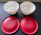 2 tupperware kommetjes Allegra + 1 inzet, Huis en Inrichting, Keuken | Tupperware, Ophalen of Verzenden, Schaal
