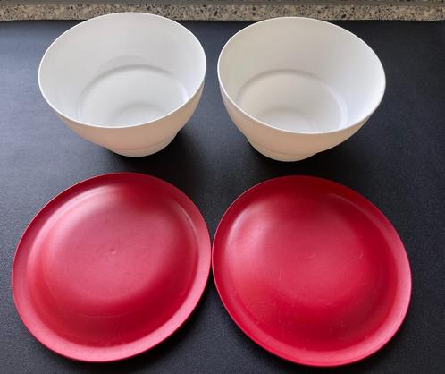 2 tupperware kommetjes Allegra + 1 inzet, Huis en Inrichting, Keuken | Tupperware, Schaal, Ophalen of Verzenden