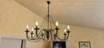 Vintage luster - zwart metaal, Ophalen, Zo goed als nieuw, Metaal