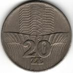 Pologne : 20 Zlotych 1974 Y#67 Ref 14572, Timbres & Monnaies, Enlèvement ou Envoi, Monnaie en vrac, Pologne