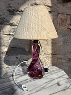 Kristallen lampenvoet Val-Saint-Lambert (‘60), Ophalen of Verzenden, Zo goed als nieuw, Glas, Minder dan 50 cm