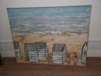 Een dagje aan het strand, Zandvoort, Antiek en Kunst, Kunst | Schilderijen | Modern, Ophalen