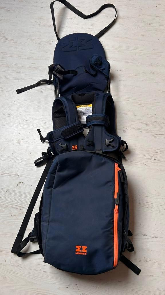 Minimeis - porte-épaule avec sac à dos, Enfants & Bébés, Porte-bébés & Écharpe porte bébé, Comme neuf, Enlèvement ou Envoi