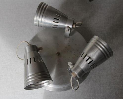 Plafonnier à 3 spots alu IKEA Kramare, Huis en Inrichting, Lampen | Plafondlampen, Gebruikt, Overige materialen, Ophalen of Verzenden