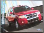 Ford Escape & Hybrid 2009 Brochure, Boeken, Ophalen of Verzenden, Ford