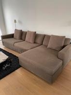 Zetel longchair en loveseat linteloo, Ophalen, Zo goed als nieuw, Stof, Modern
