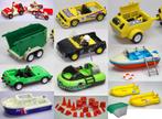 Lot Playmobil auto’s aanhangwagens boten signalisatie in box, Kinderen en Baby's, Speelgoed | Playmobil, Ophalen, Gebruikt