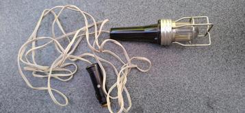 Oldtimer lamp/bakeliet looplamp met stekker beschikbaar voor biedingen