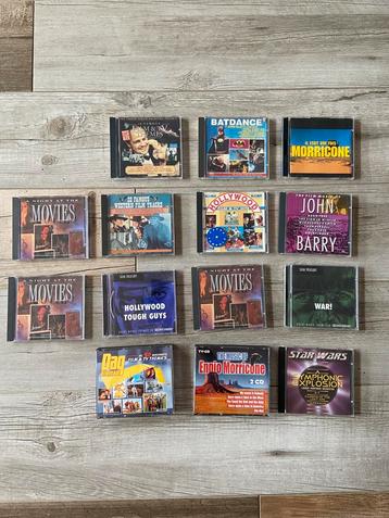 Cd’s Filmmuziek 1€ stuk beschikbaar voor biedingen